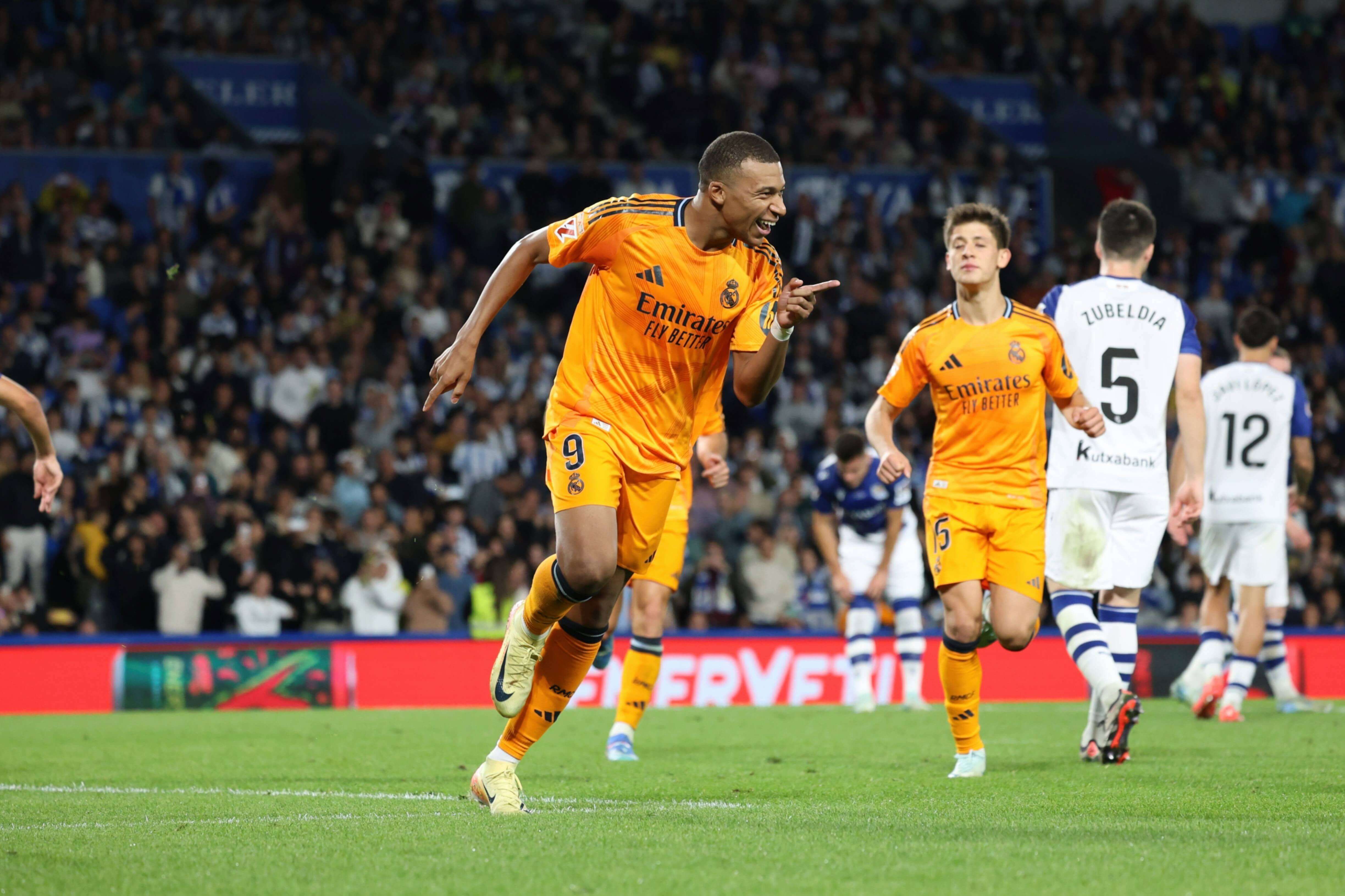  Kylian Mbappé en el Reale Arena