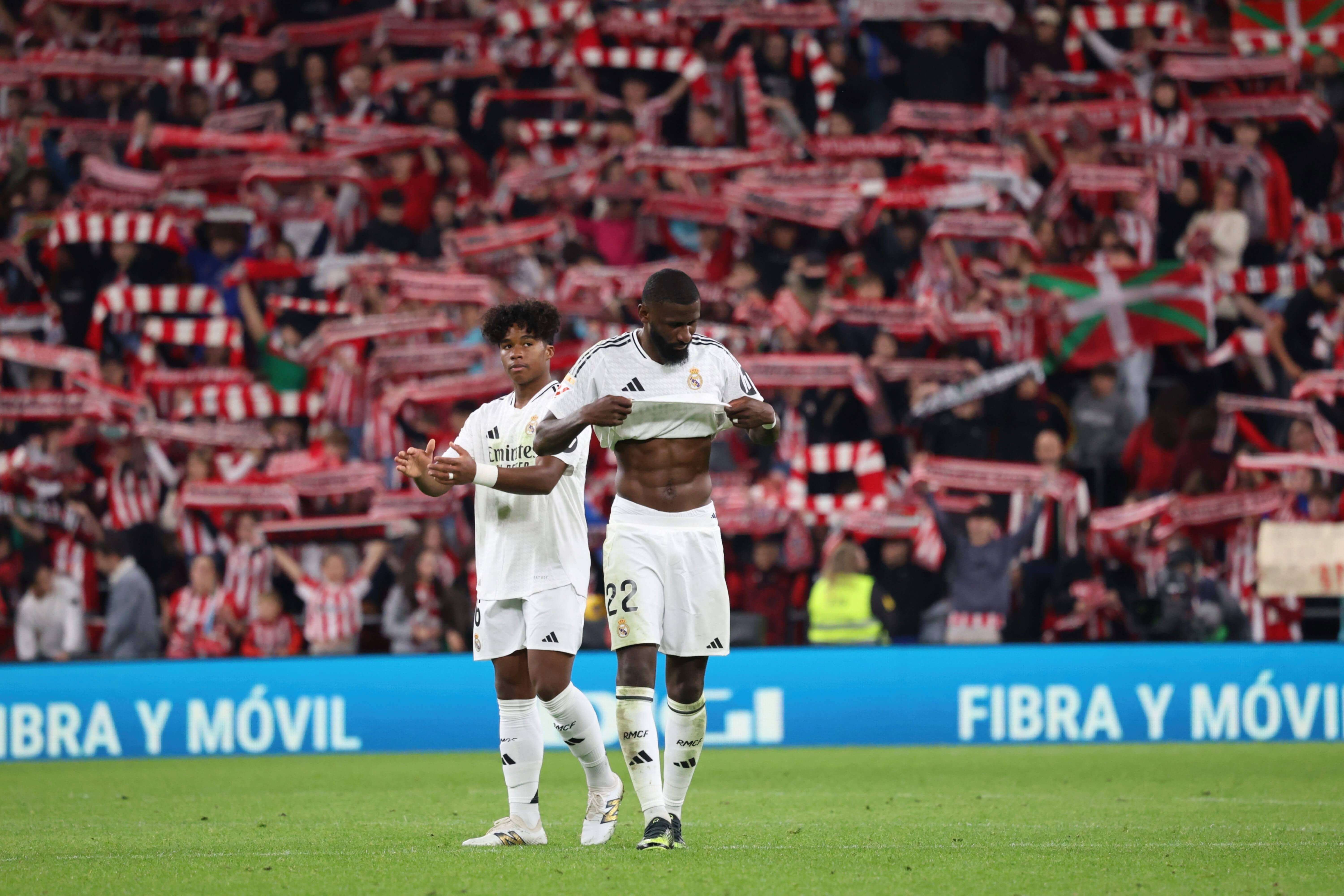  Endrick y Rüdiger en San Mamés (Cordon Press)