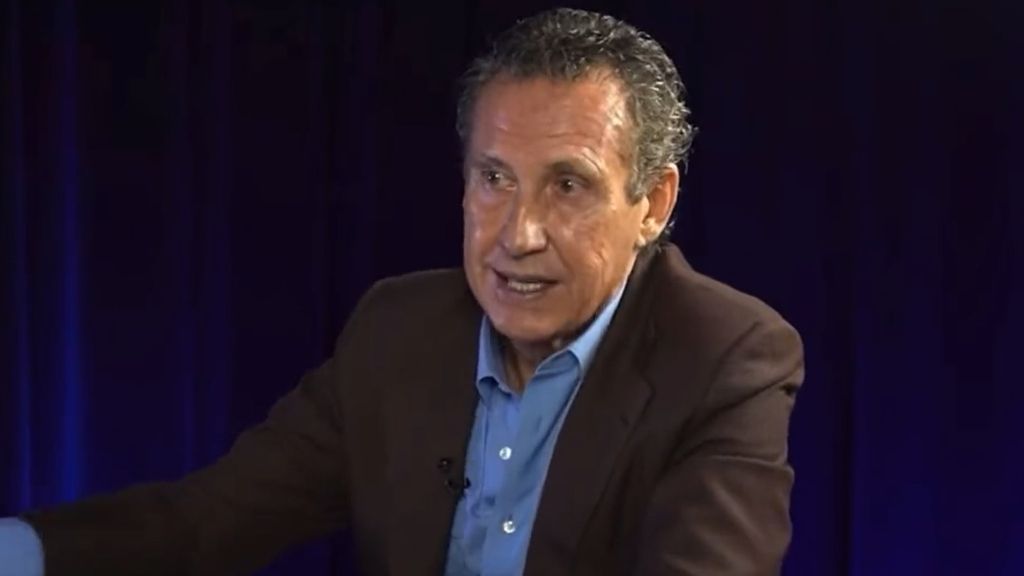  Jorge Valdano, durante una entrevista.