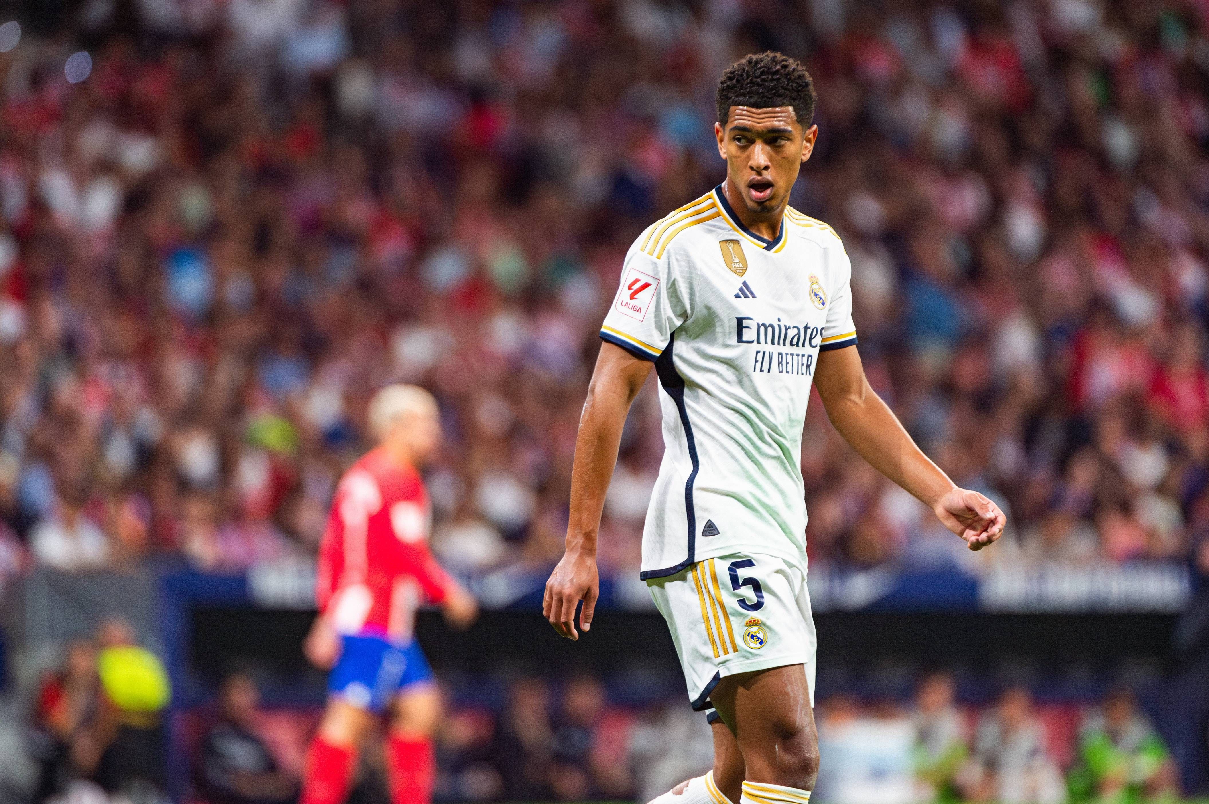  Jude Bellingham, en el Atlético-Real Madrid.