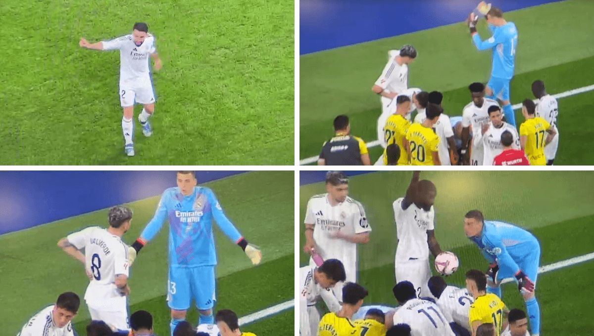 La secuencia completa de la lesión de Dani Carvajal.