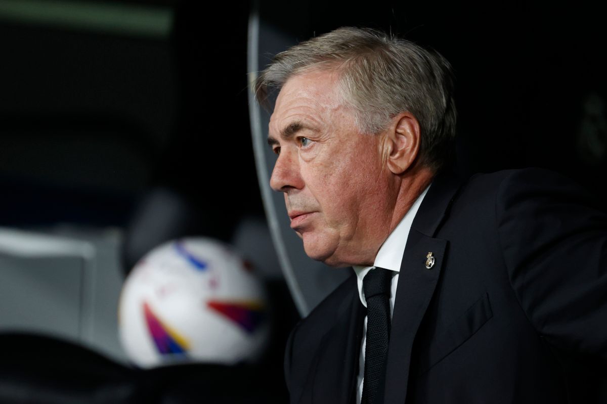  Carlo Ancelotti, en el Real Madrid-Getafe.