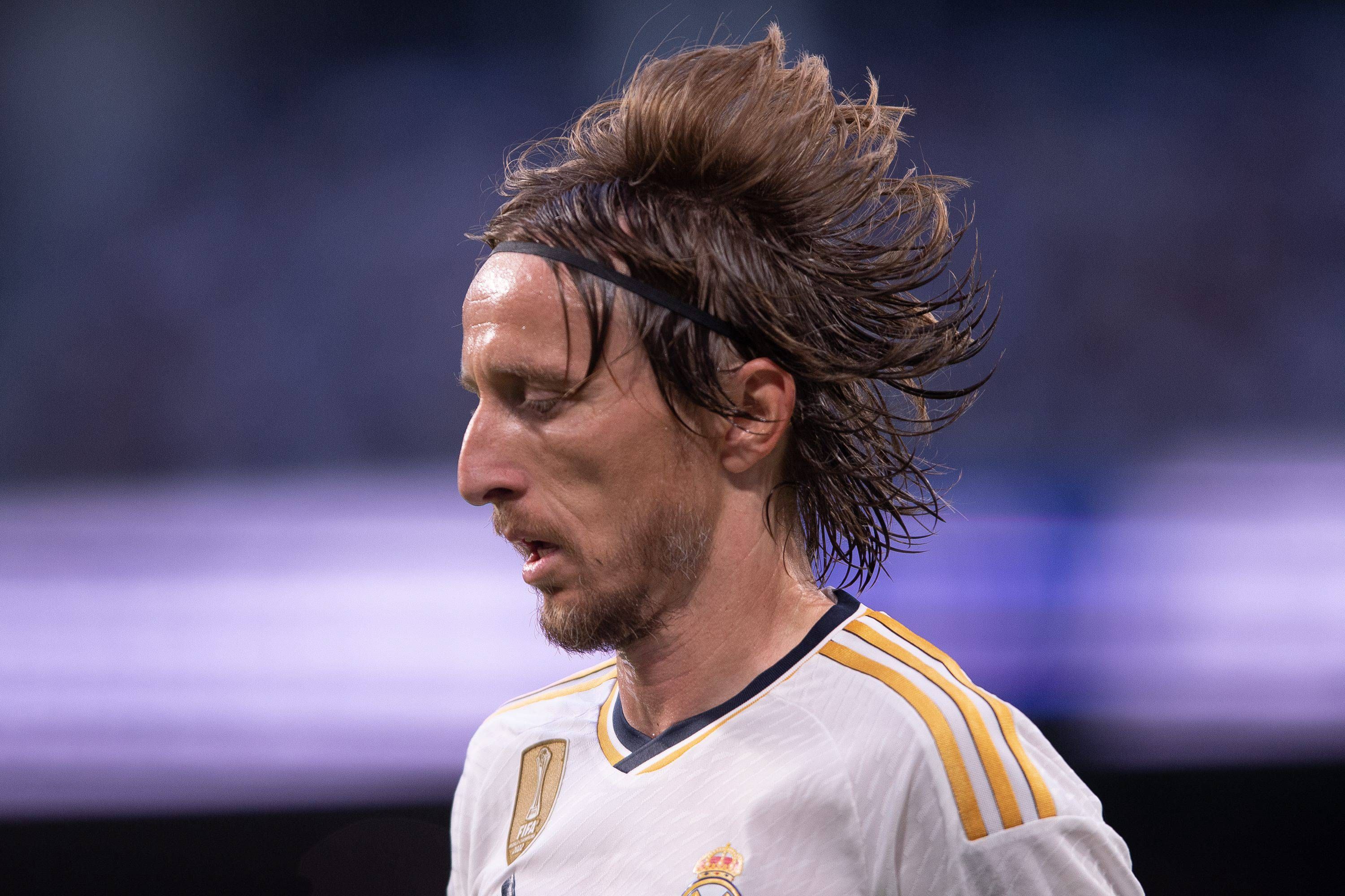  Luka Modric, en el Real Madrid-Unión Berlín.