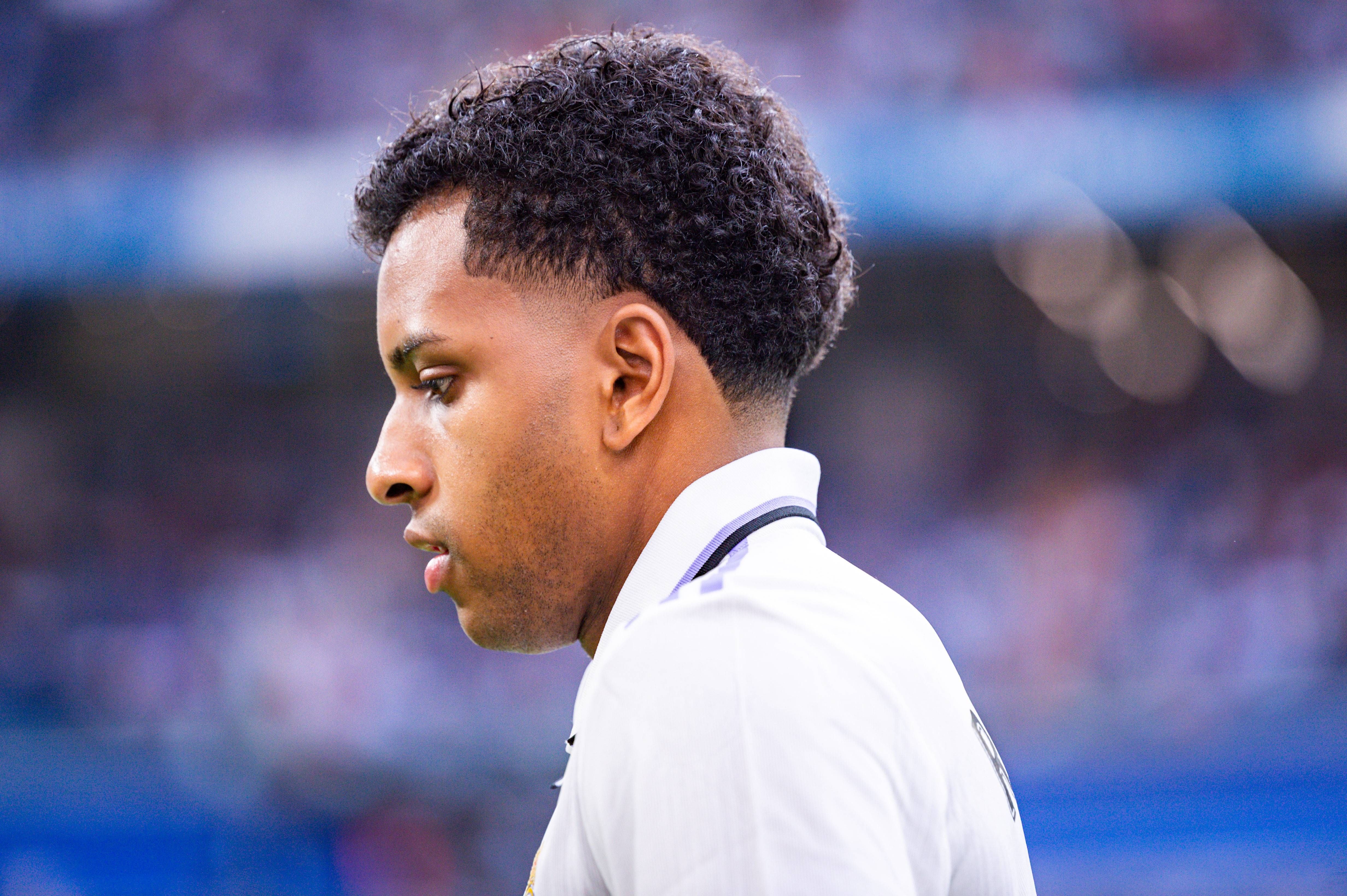  Rodrygo Goes, antes del Real Madrid-Athletic.