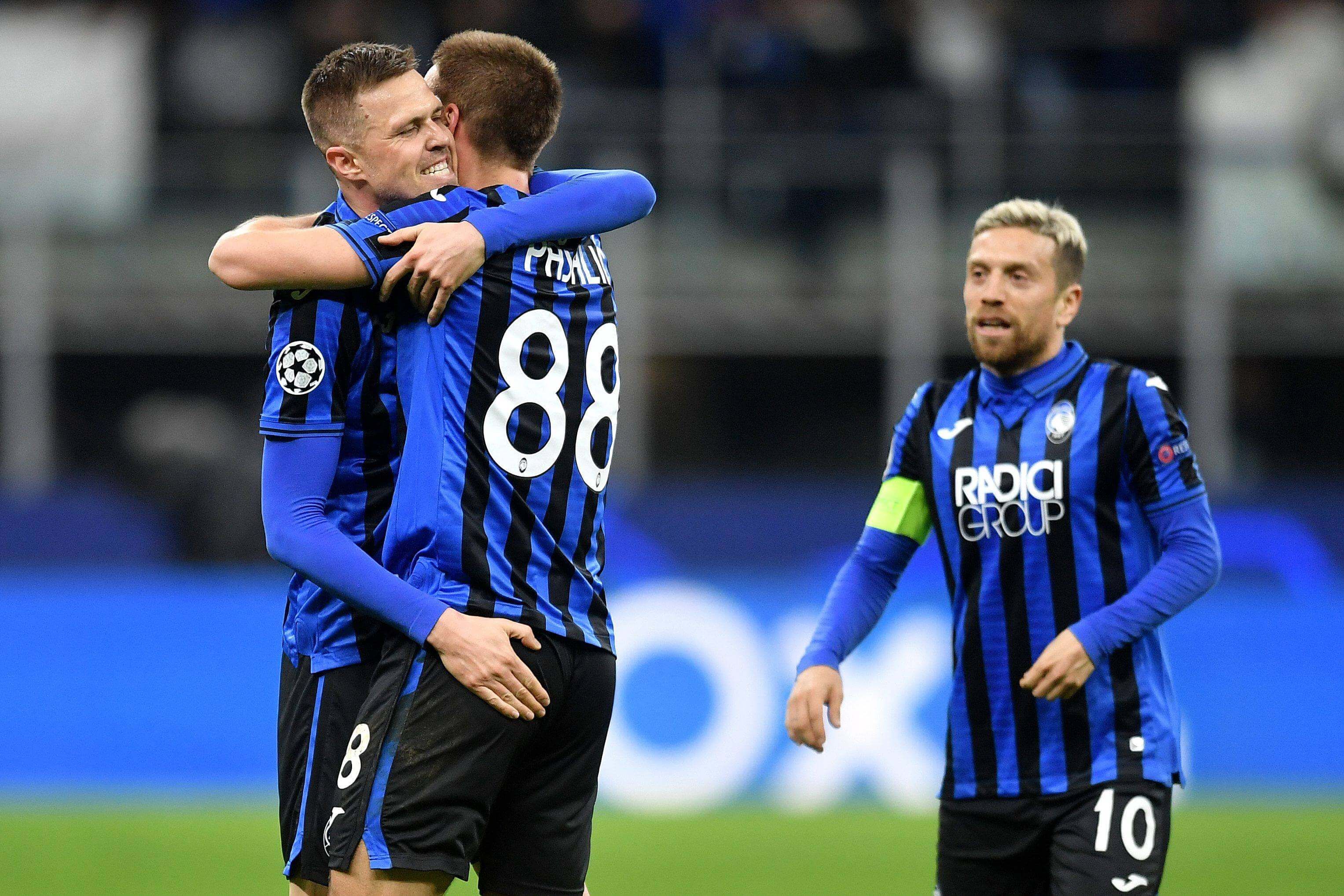  Papu Gómez e Ilicic en el Atalanta (Cordon Press)