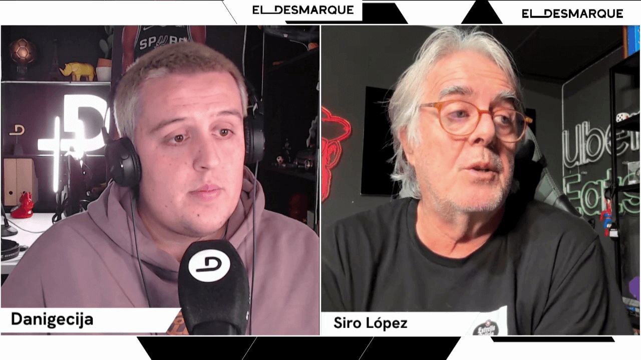  Siro López en el twitch de ElDesmarque