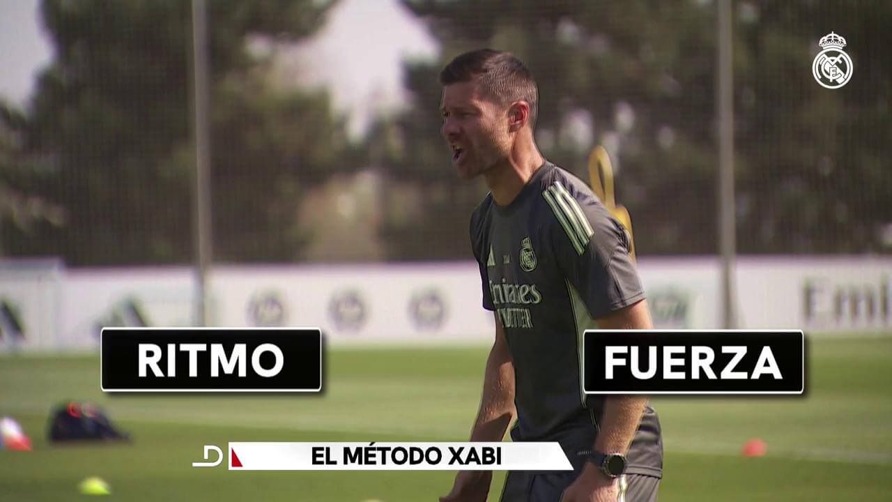 Xabi Alonso y su exigencia máxima en cada uno de los ejercicios