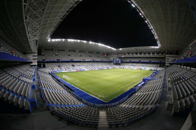  Una panorámica del estadio Nuevo Carlos Tartiere.
