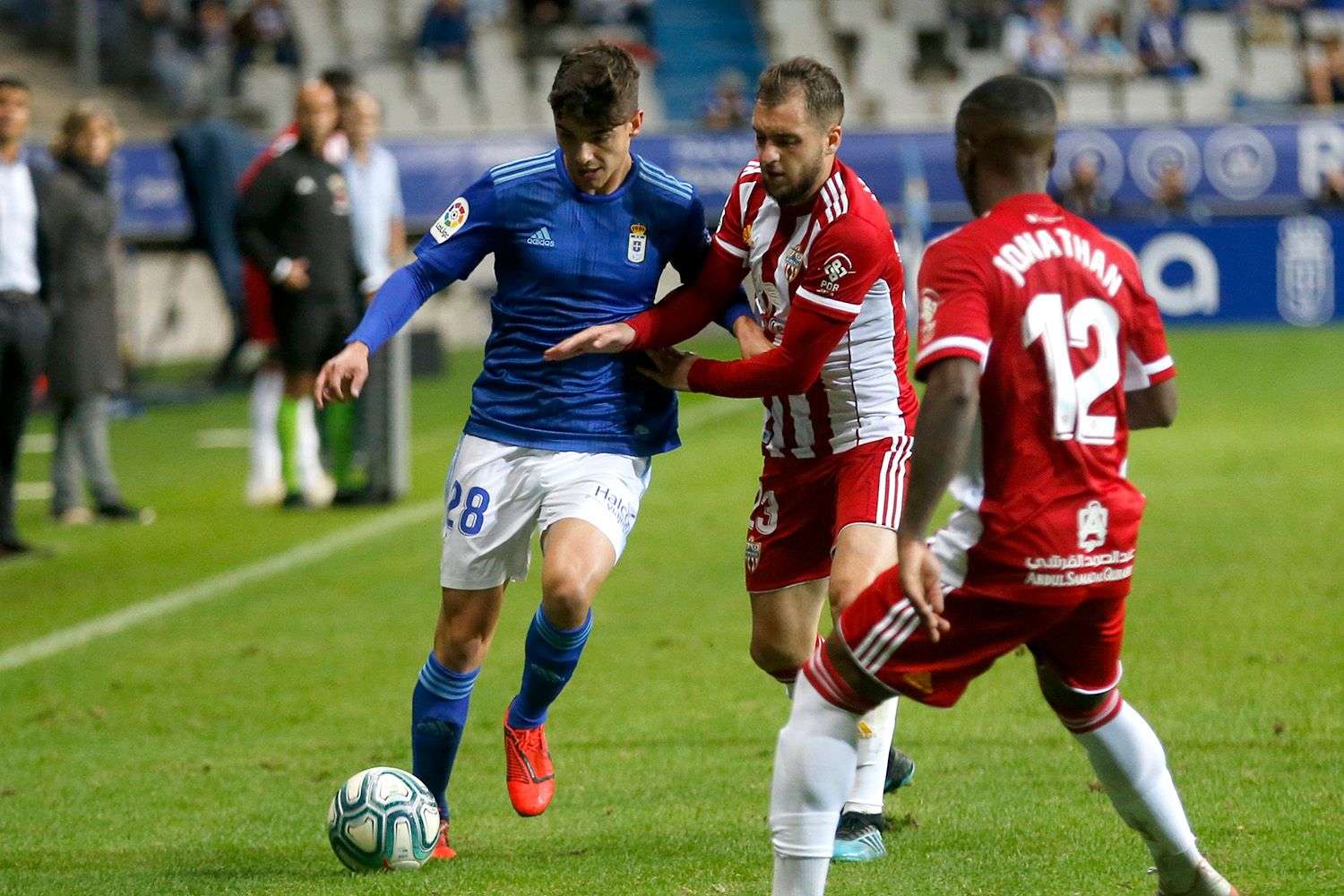  Partido entre el Real Oviedo y el Almería de la primera vuelta.