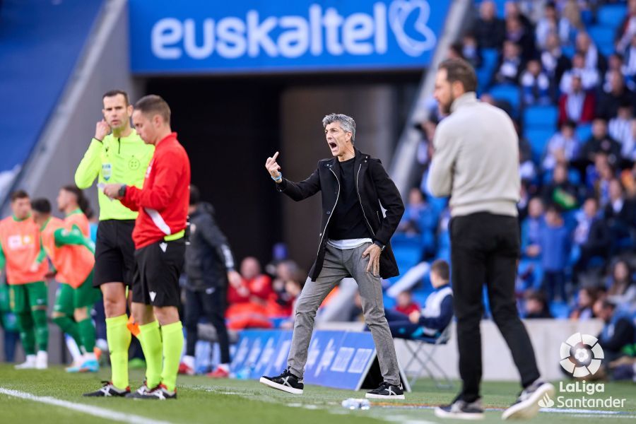  Imanol Alguacil, en el Real Sociedad - Elche.