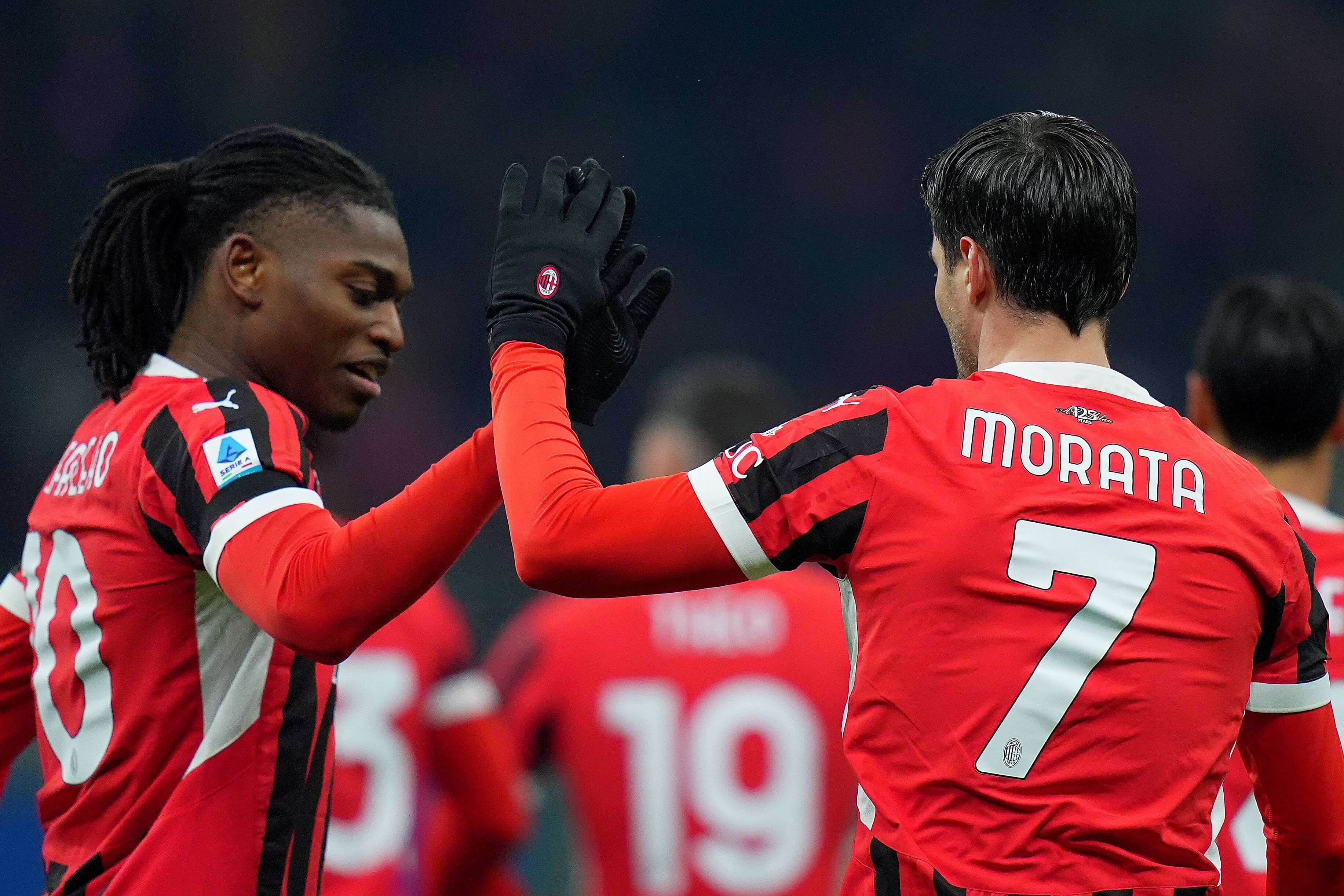  Leao y Álvaro Morata (Cordon Press)