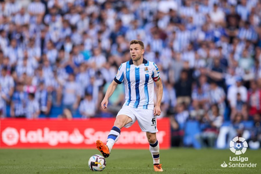 Asier Illarramendi, en el Real Sociedad - Sevilla.