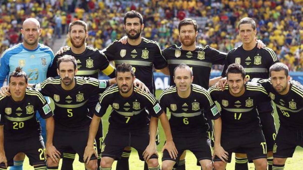 La Selección Española en el último partido del Mundial 2014 (Cordon Press)