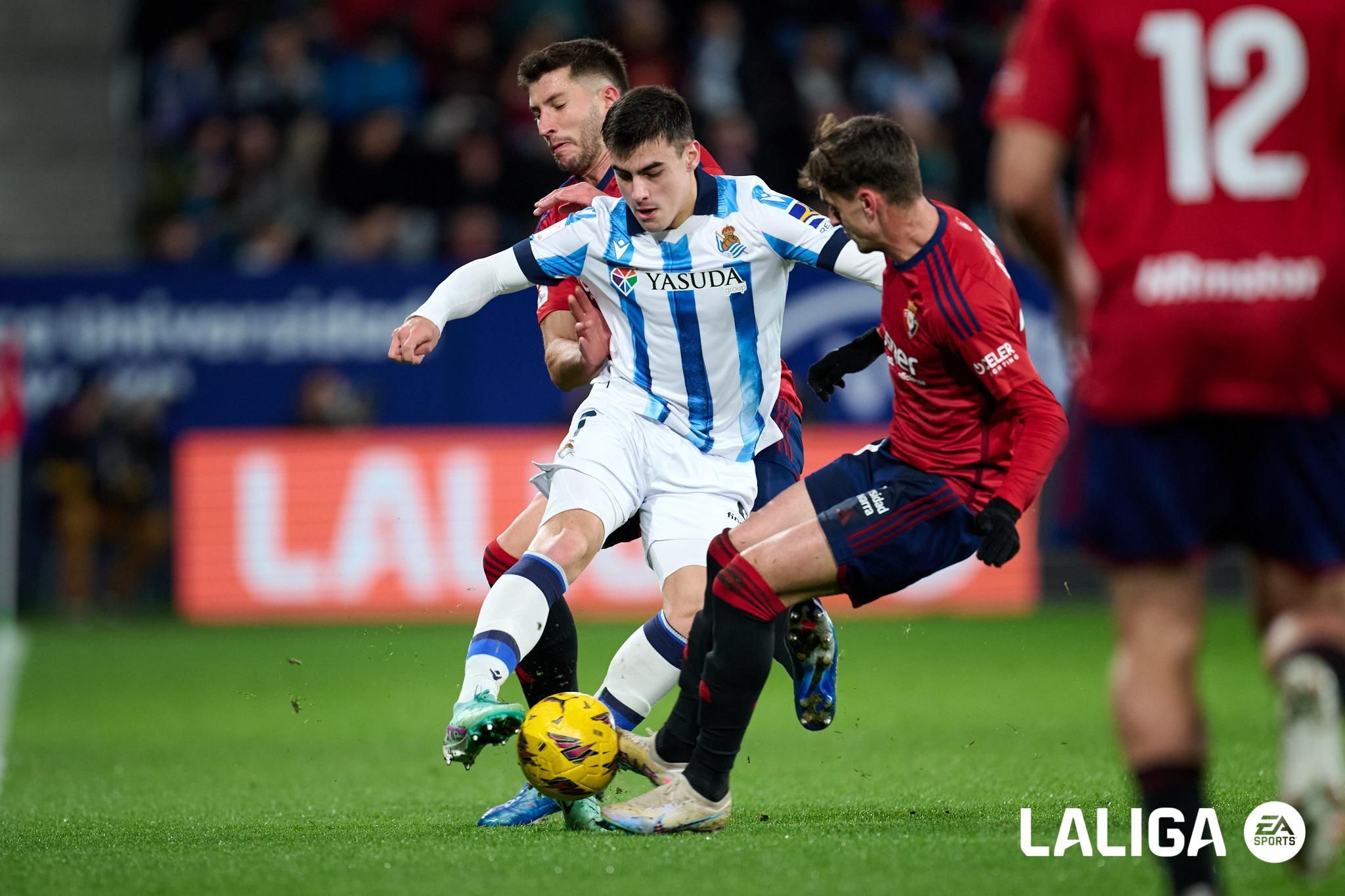  Ander Barrenetxea en el Osasuna - Real Sociedad.