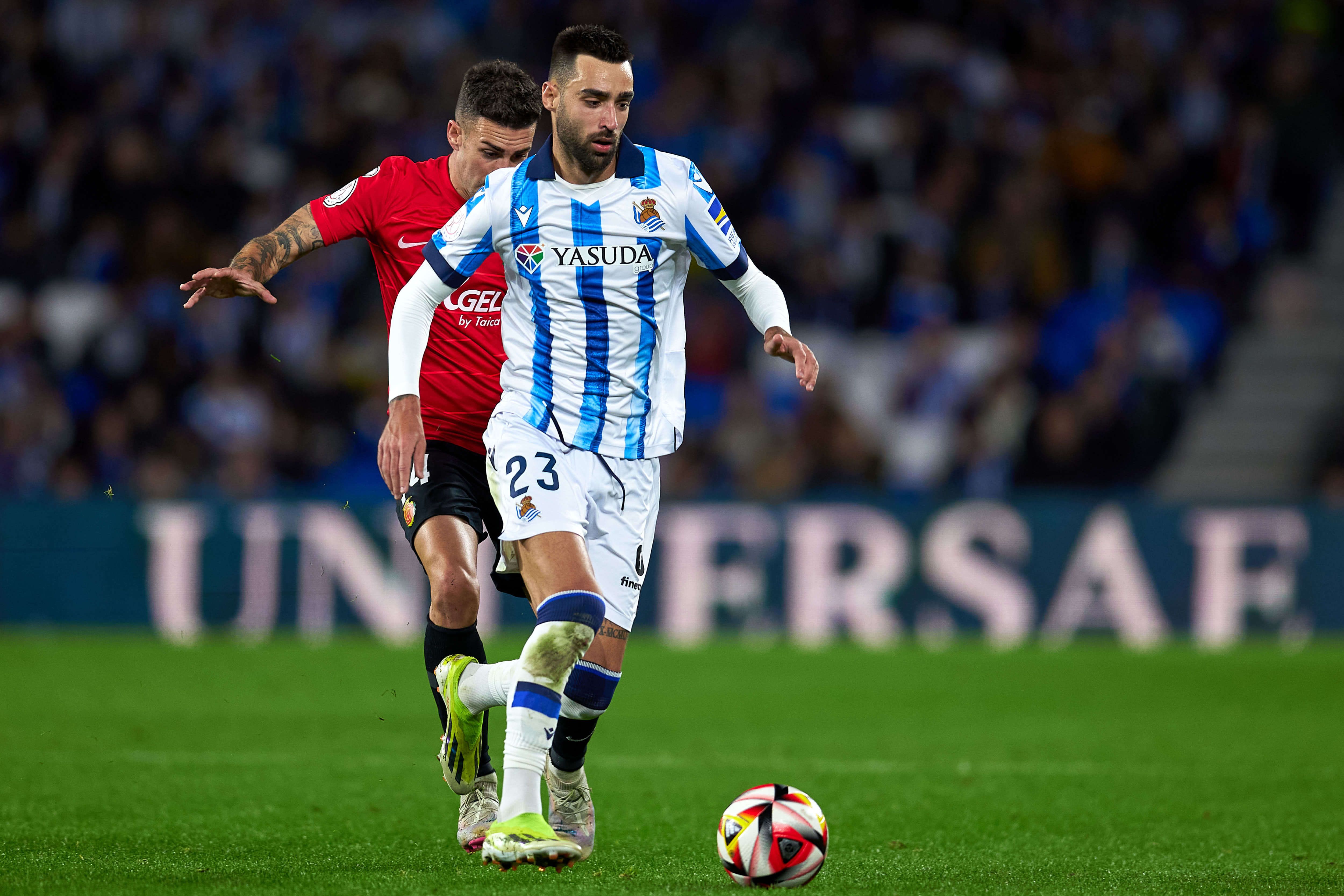  Lance del Real Sociedad - Mallorca de Copa del Rey.