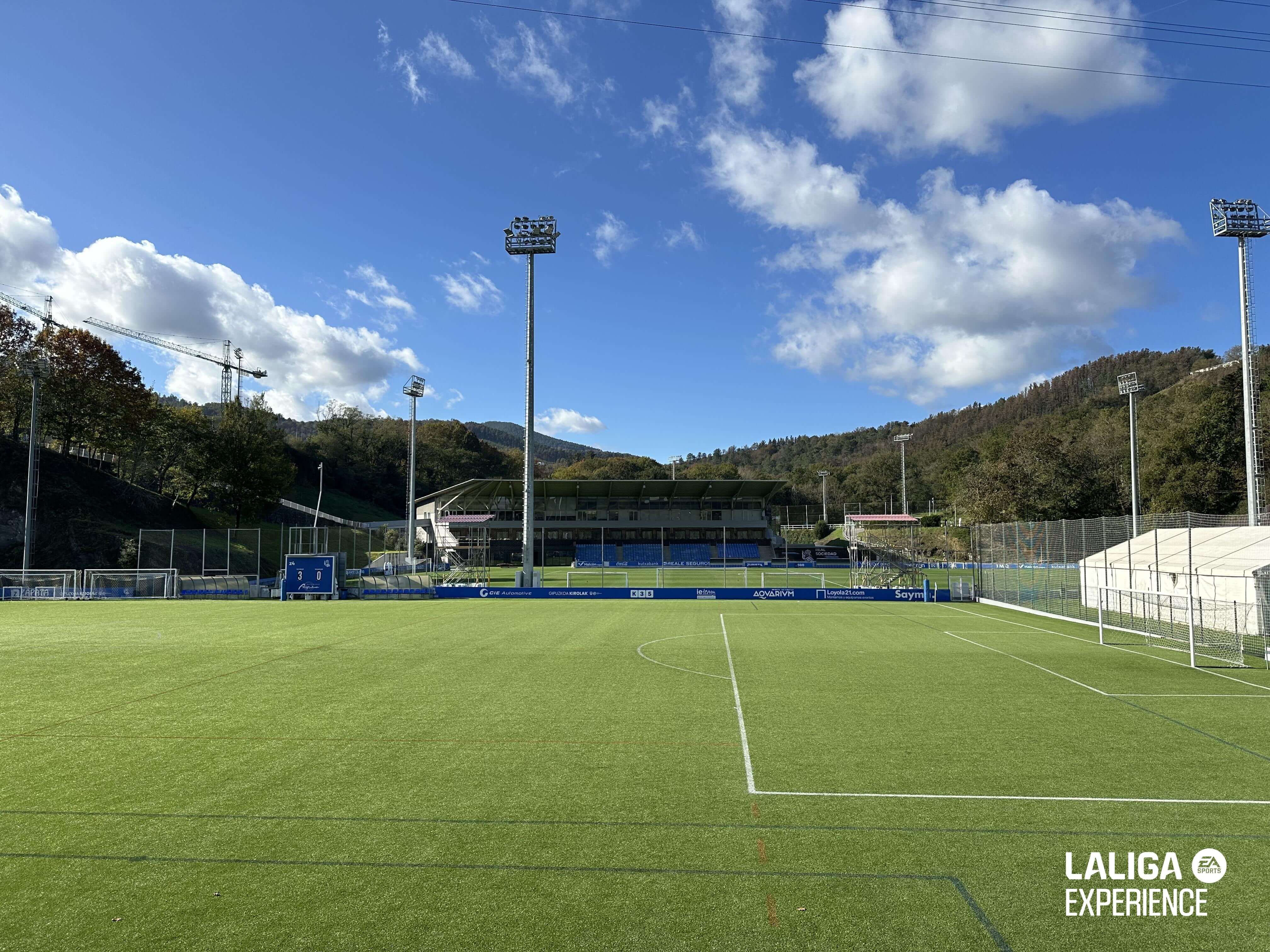  Zubieta, ciudad deportiva de la Real Sociedad.
