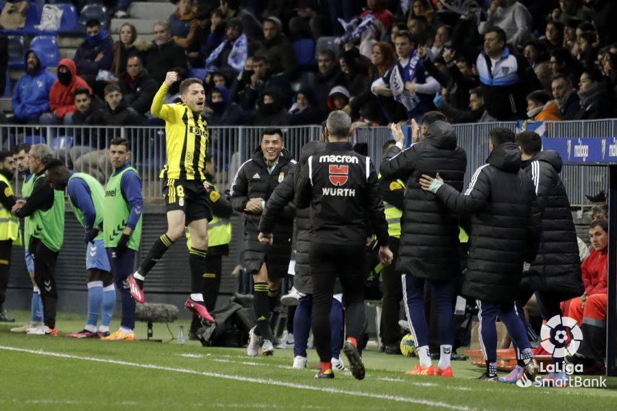  Gol de Manu Vallejo en el Málaga - Oviedo.