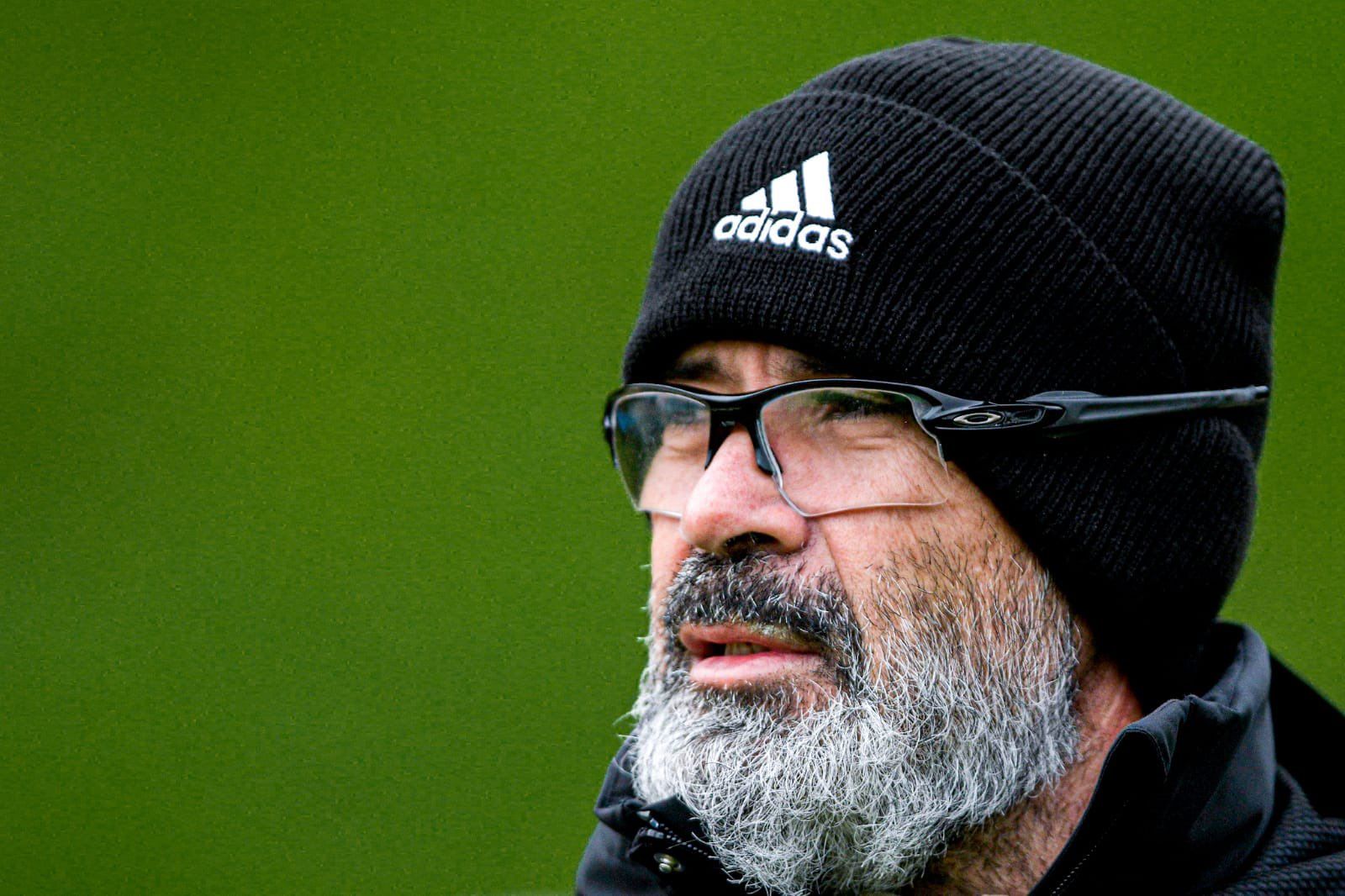 Álvaro Cervera, durante un entrenamiento del Real Oviedo (Foto: ROV).