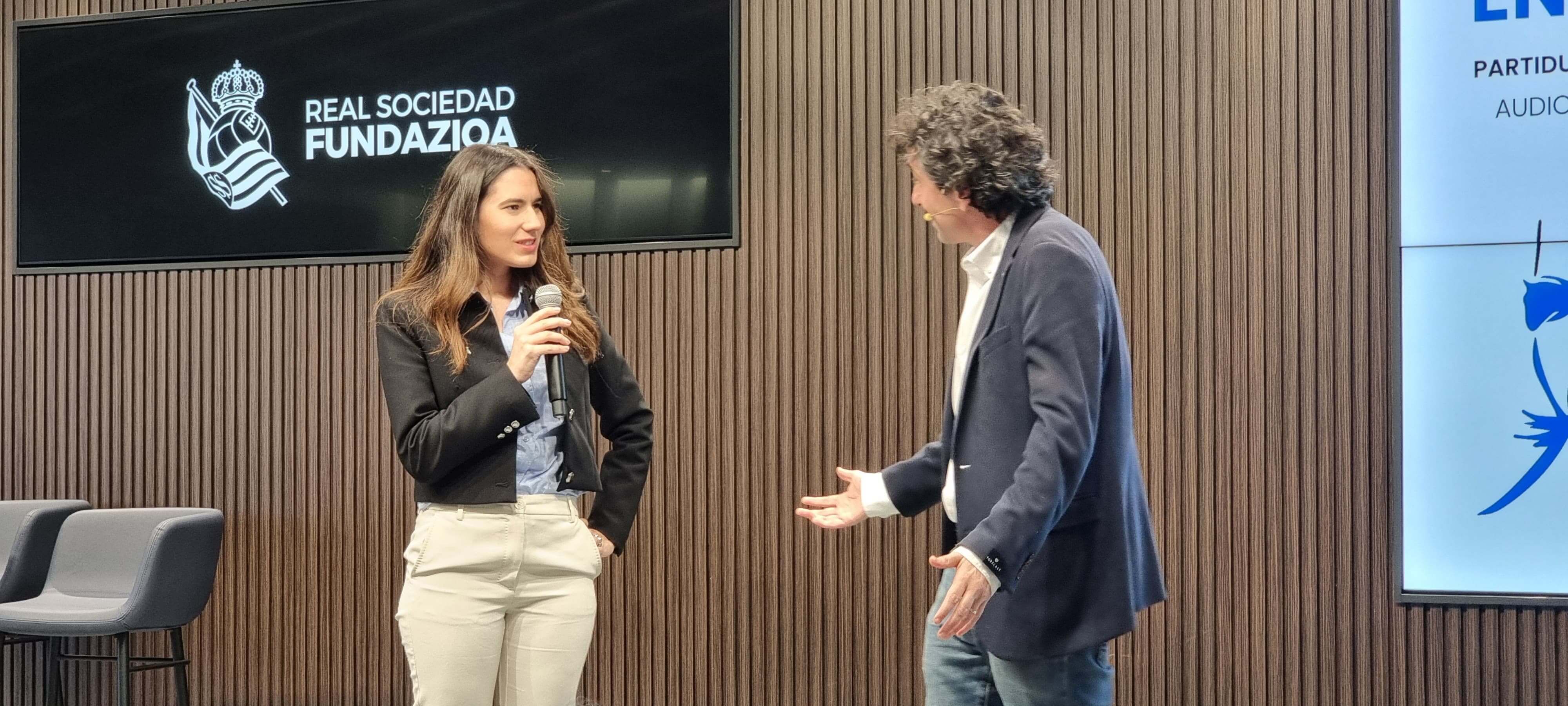 Andrea Parte, Directora de la ONCE de Donostia.