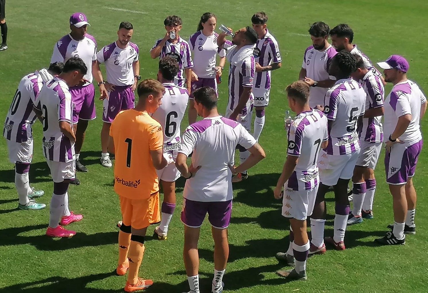  Anuar Tuhami, con el Real Valladolid Promesas.