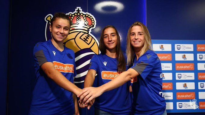  Bárbara Latorre, en su presentación con la Real.