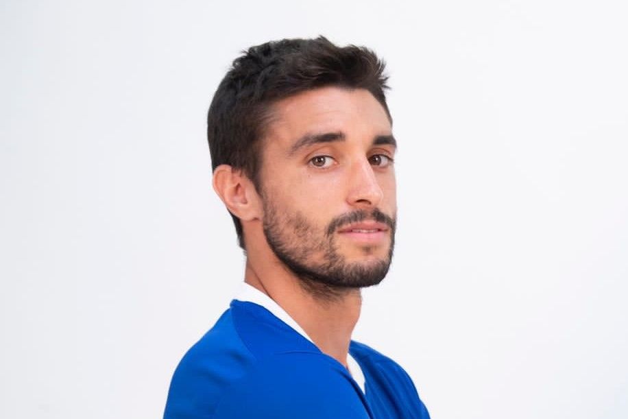  Gastón Brugman, jugador del Real Oviedo.
