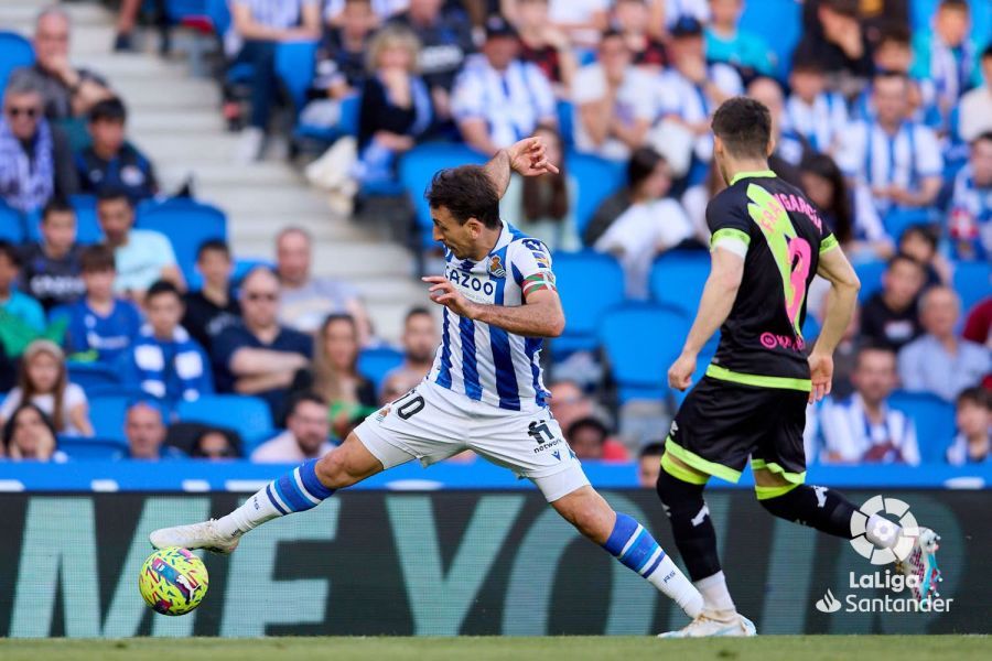  Oyarzabal ante el Rayo en el Reale Arena..