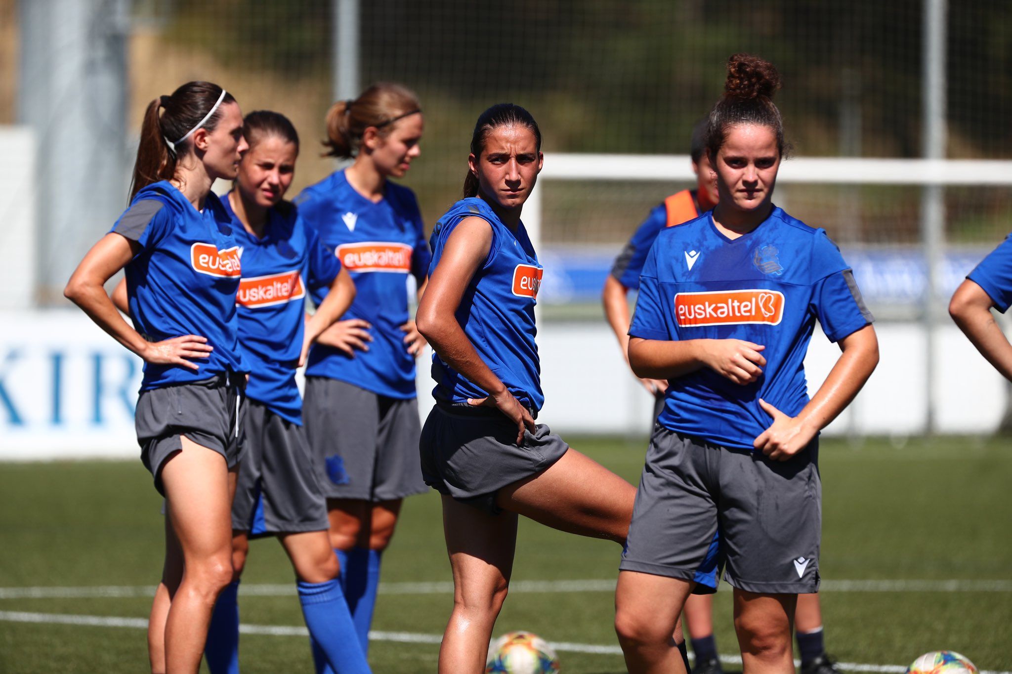  Entrenamiento de la Real Sociedad en Zubieta.