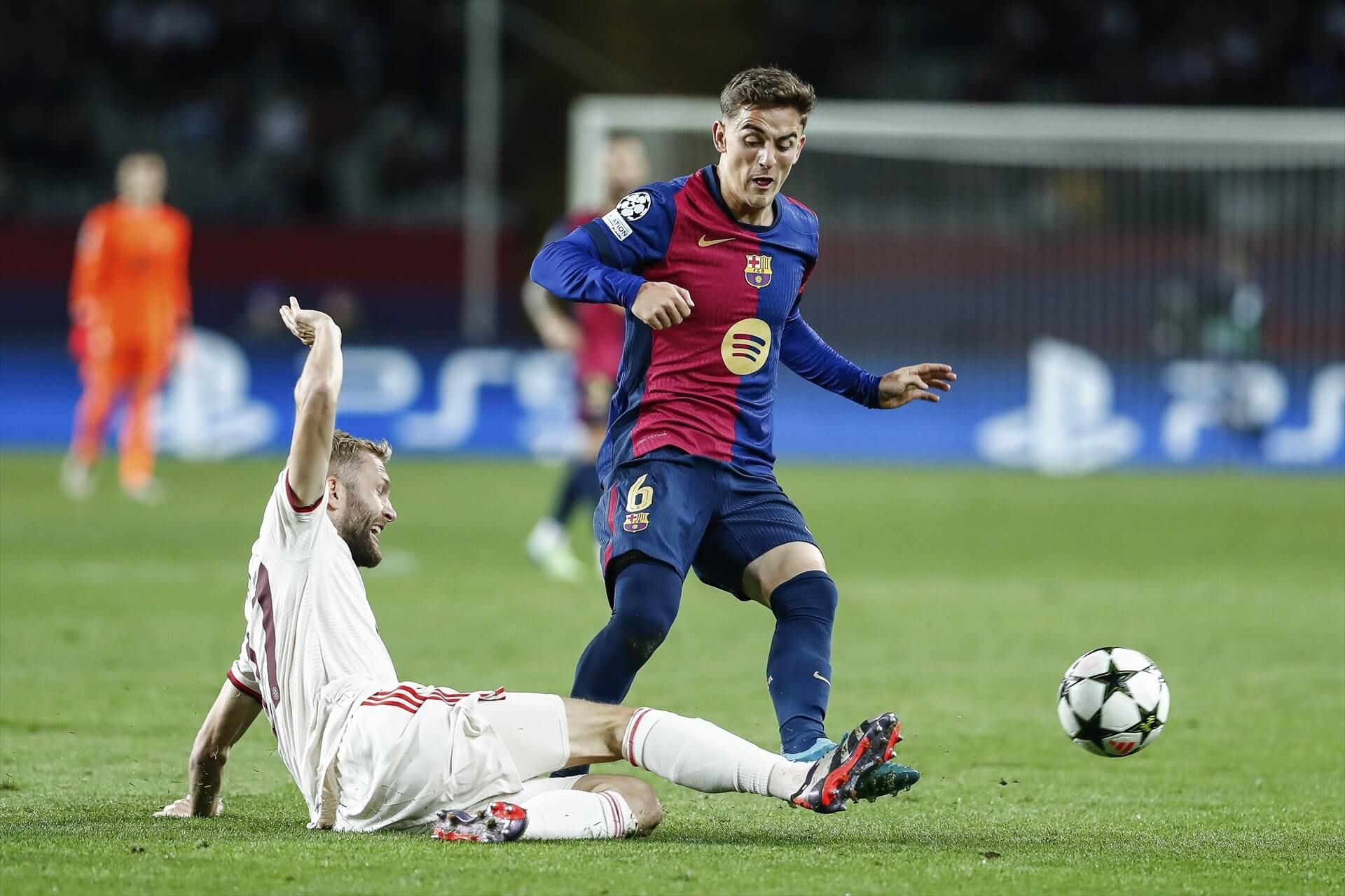 Gavi, ante el Bayern Munich