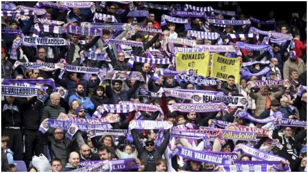  La afición del Real Valladolid.