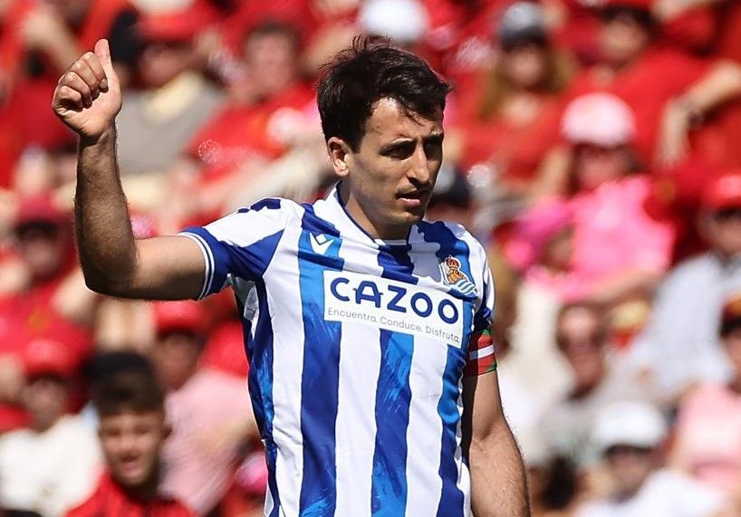  Mikel Oyarzabal, jugador de la Real Sociedad.