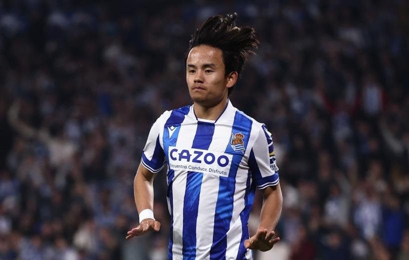  Take Kubo pide calma tras su gol al Real Madrid.
