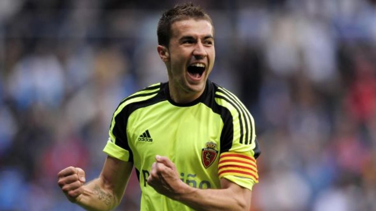 Gabi Fernández, en su etapa en el Real Zaragoza.
