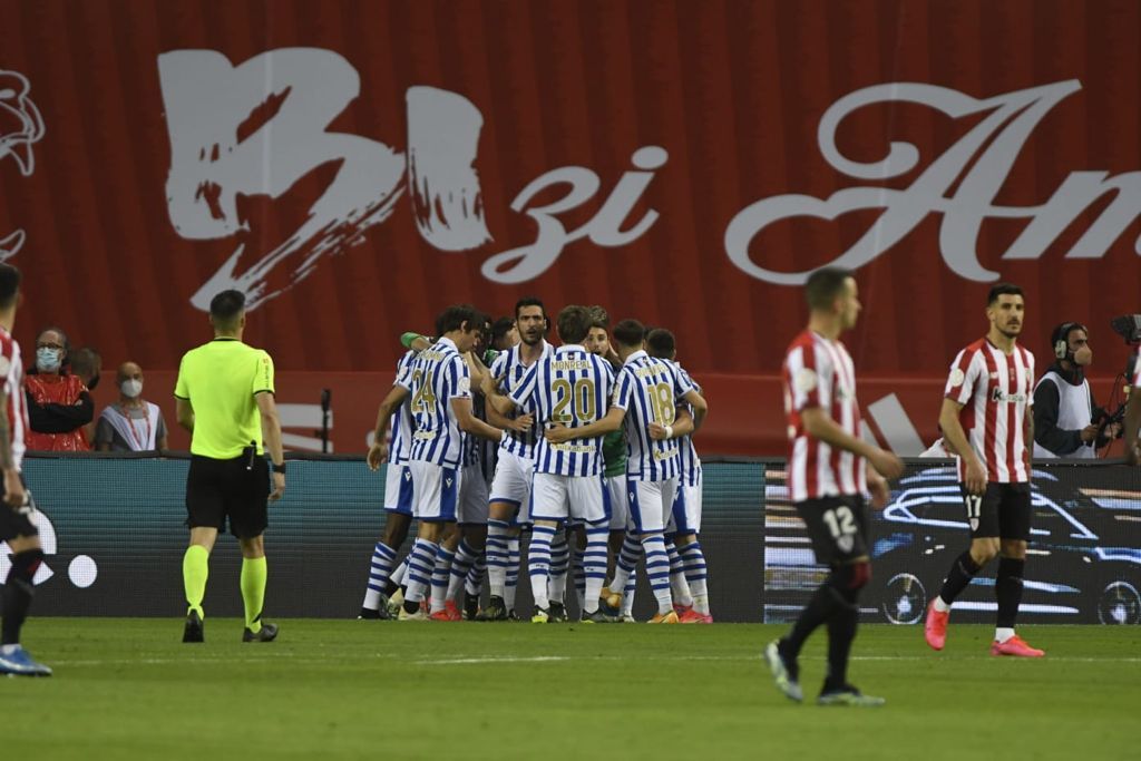  Gol de Oyarzabal en la final de Copa.
