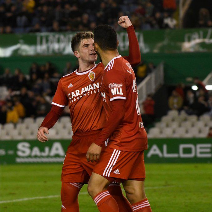  Guti celebra su gol ante el Racing.