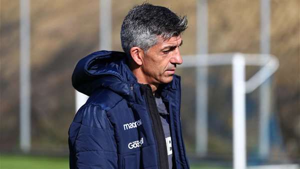 Imanol Alguacil, entrenador de la Real Sociedad.