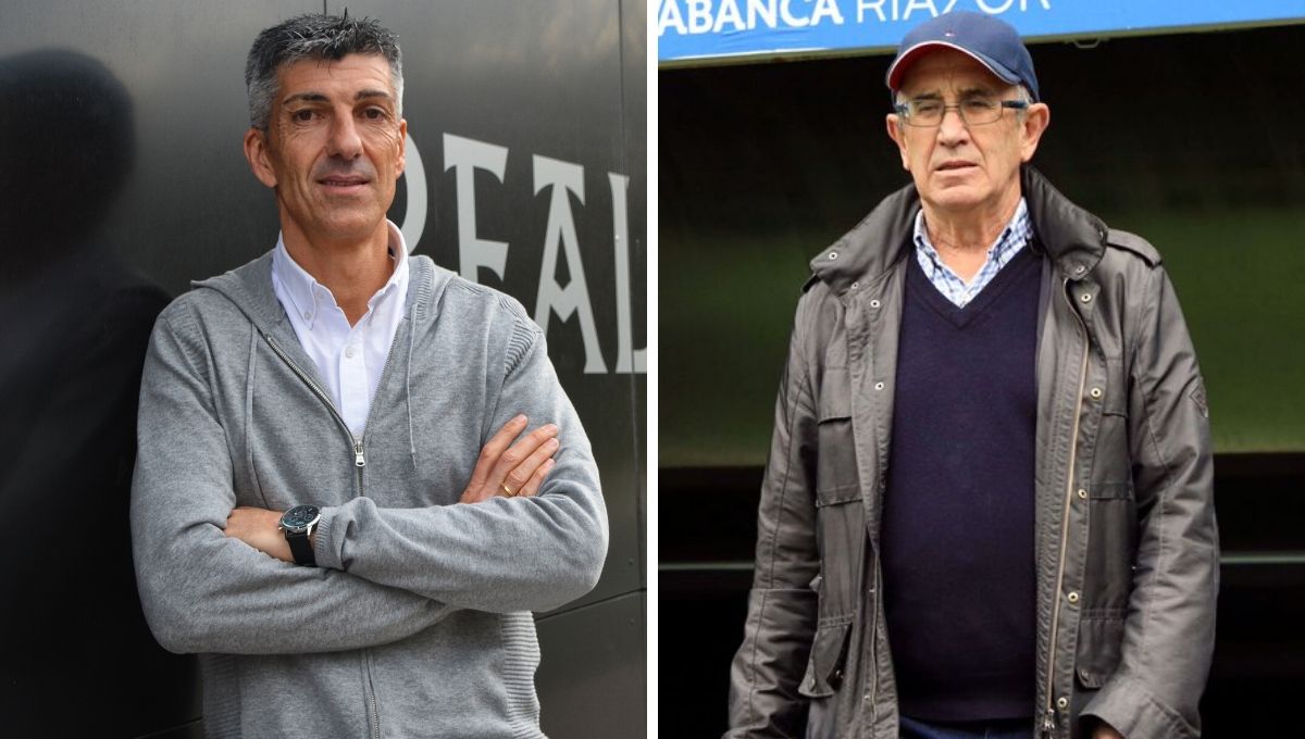 A la izquierda, Imanol Alguacil; a la derecha, Javier Irureta.