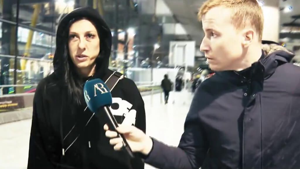  Jenni Hermoso a su llegada a España para el juicio (El programa de Ana Rosa, Telecinco)