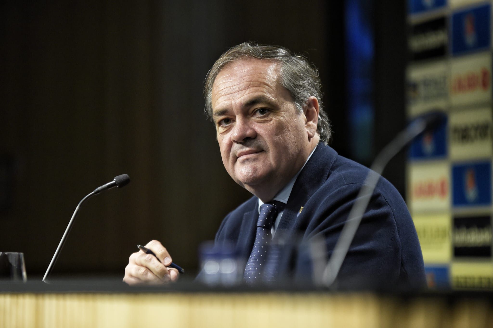 Jokin Aperribay, presidente de la Real Sociedad.