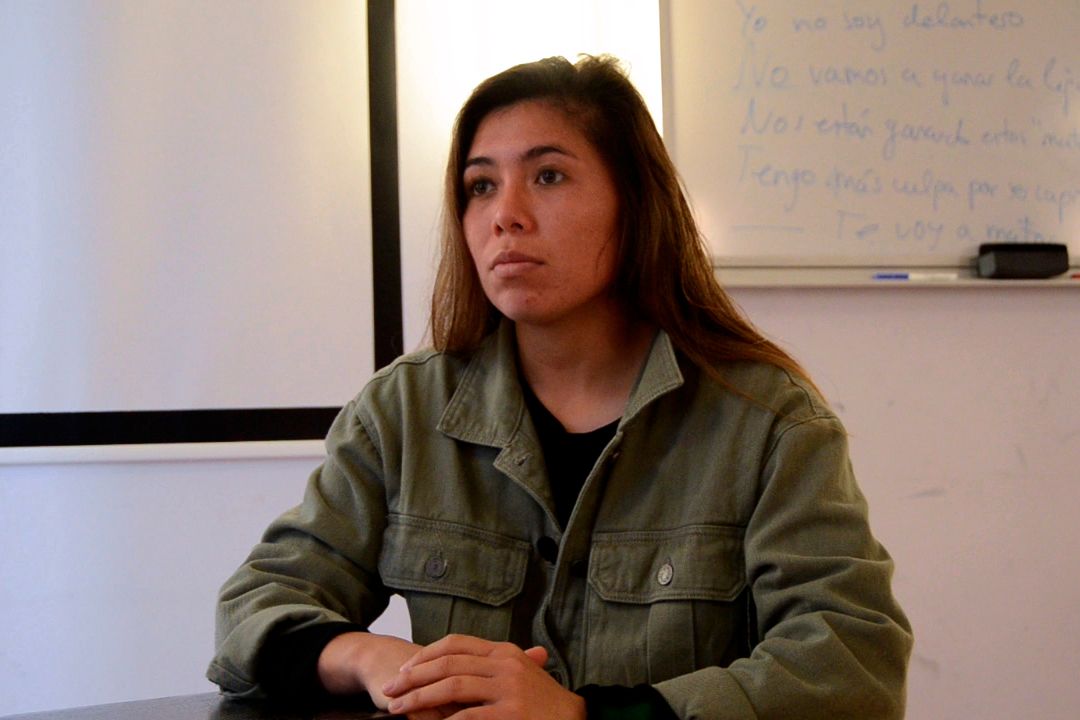 Kiana Palacios, jugadora de la Real Sociedad.