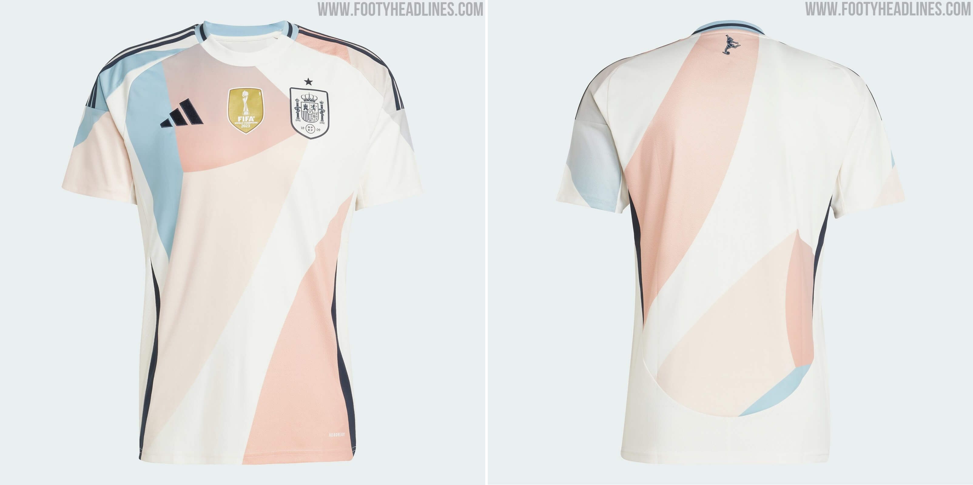  La nueva camiseta de España para la Eurocopa 2025.