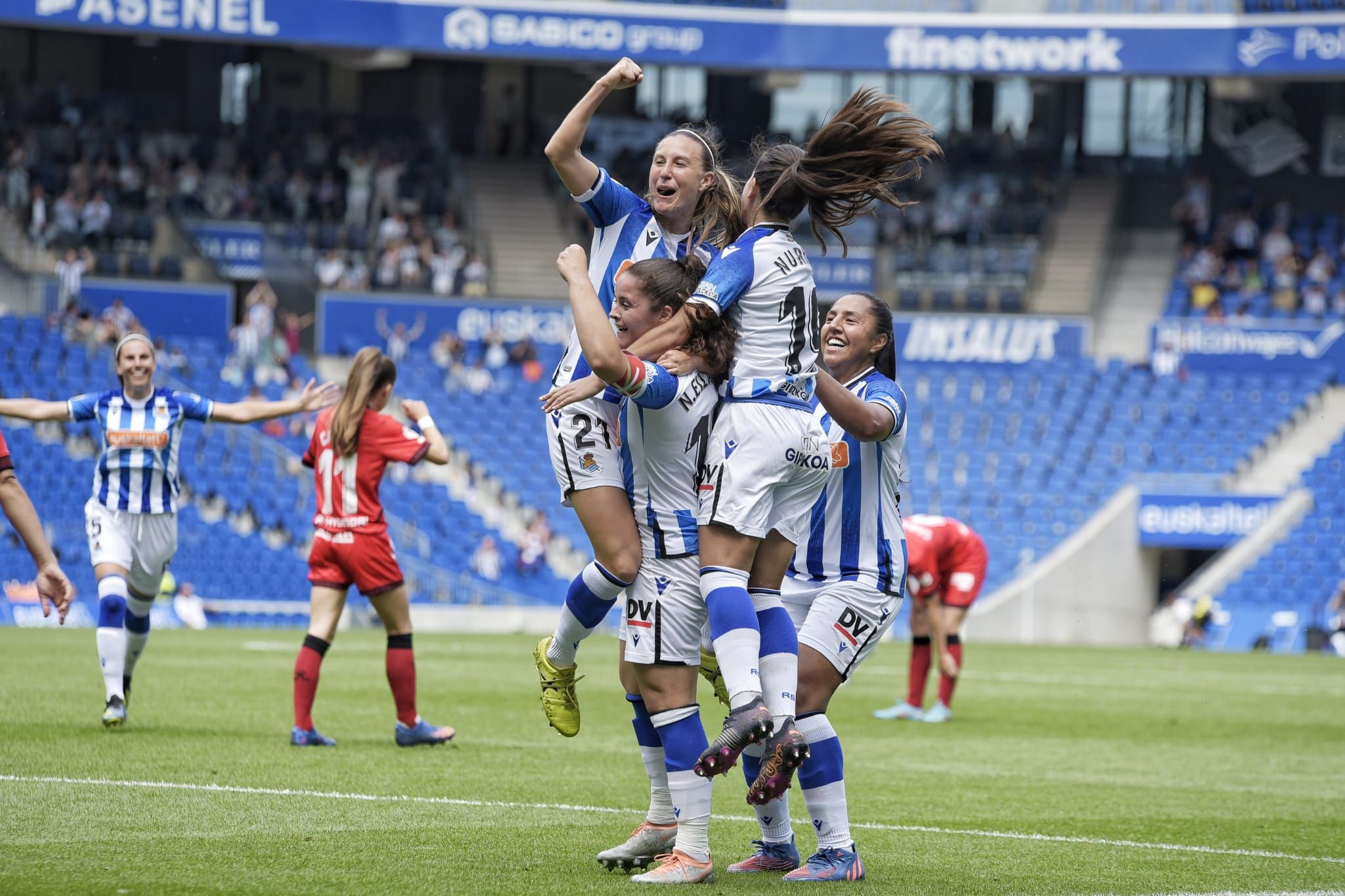  La Real Sociedad ganó 5-0 al Alavés.
