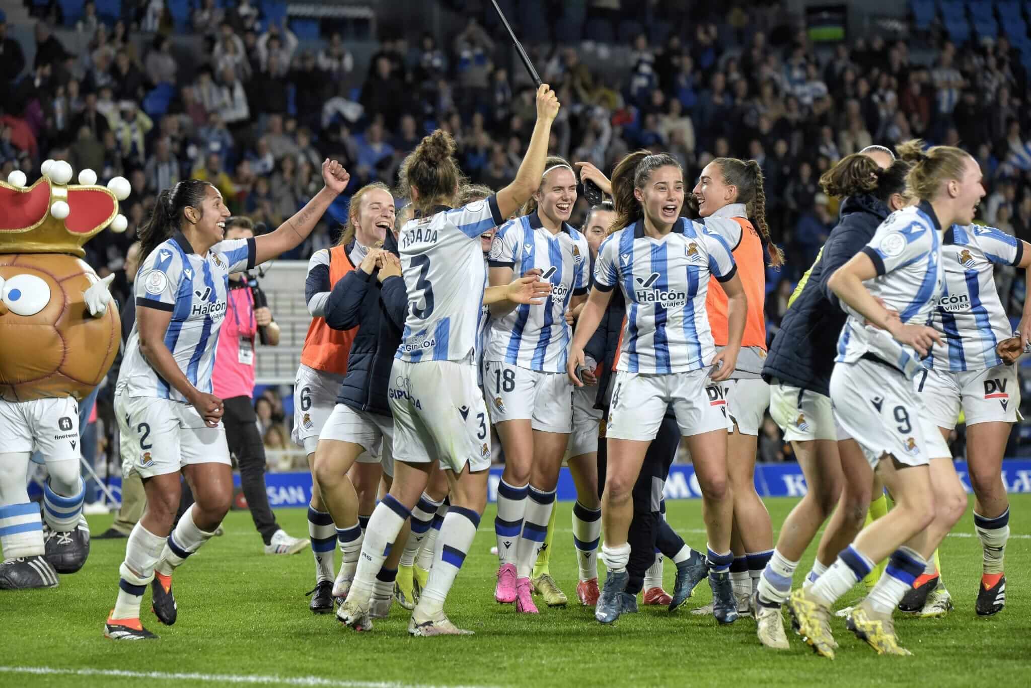 La Real Sociedad jugará la final de la Copa de la Reina.