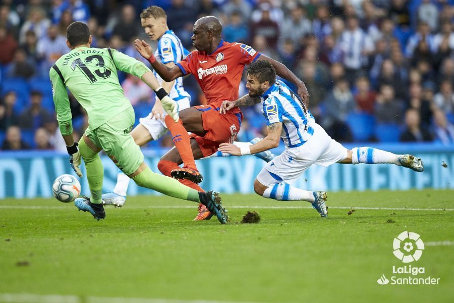  La Real sufrió ante el Getafe la primera derrota de la temporada en el Reale Arena.