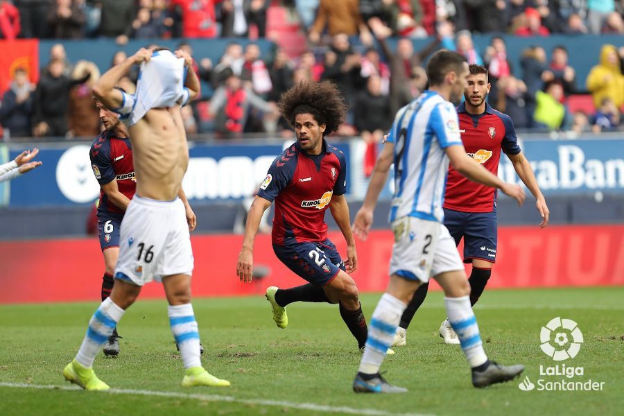  La Real sufrió en la segunda parte de El Sadar.