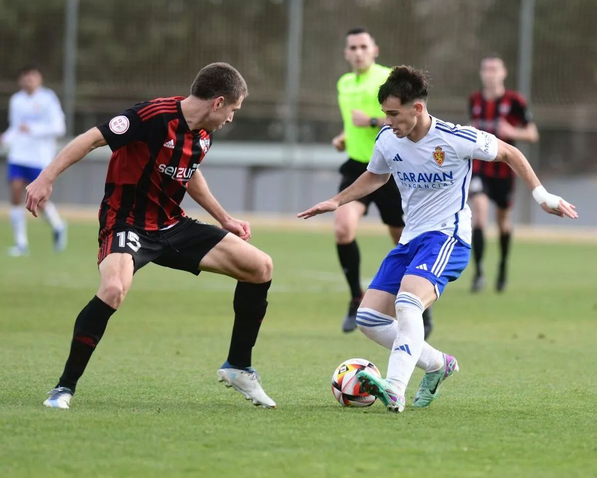  Lance del Deportivo Aragón - Arenas de Getxo.