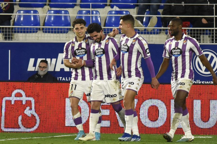  Lance del Huesca - Real Valladolid en El Alcoraz.