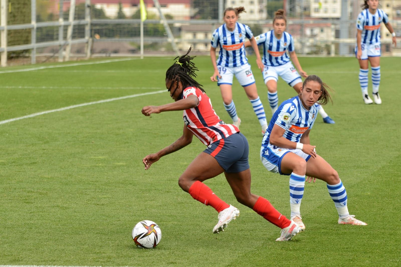 Lance del Real Sociedad-Atlético de Copa de la semana pasada.