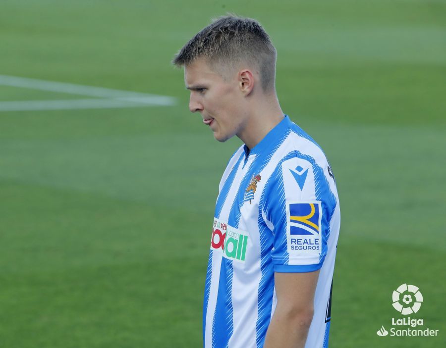  Martin Odegaard, durante el Levante-Real Sociedad.