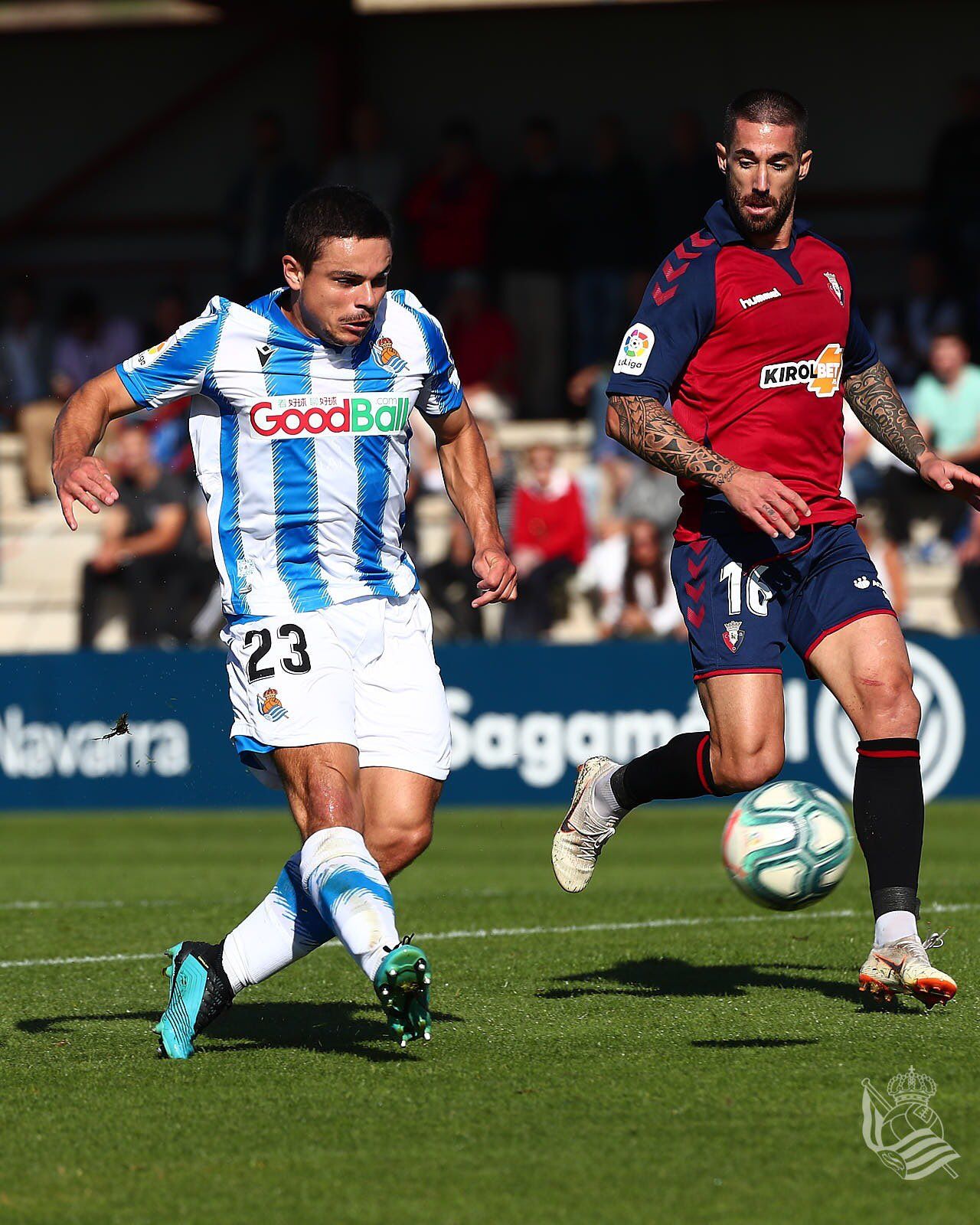  Osasuna y Real se han enfrentado ya tres veces esta temporada.